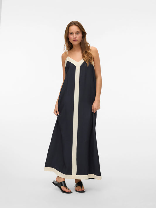 Vero Moda - DENISE - Front stripe maxi dress