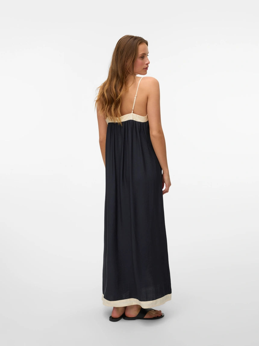 Vero Moda - DENISE - Front stripe maxi dress