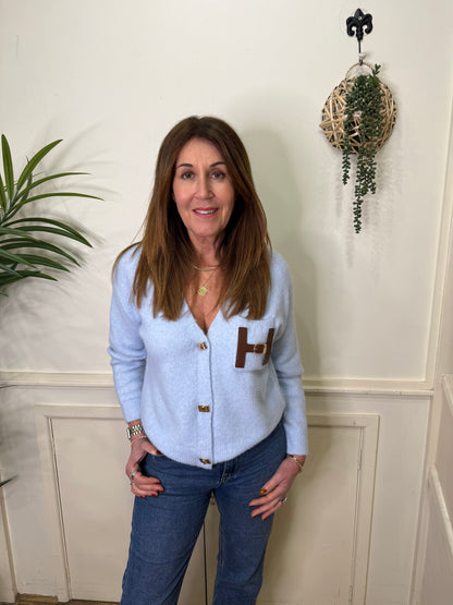 KNOXTEE - H detail cardigan