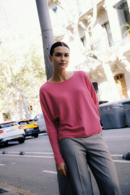 B.Young - MMORLA - Batwing knitted top