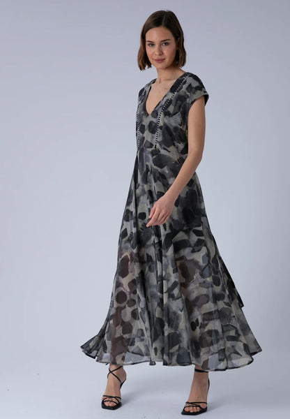 Religion - LILIAN - printed maxi dress
