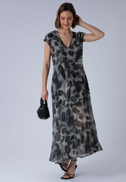 Religion - LILIAN - printed maxi dress