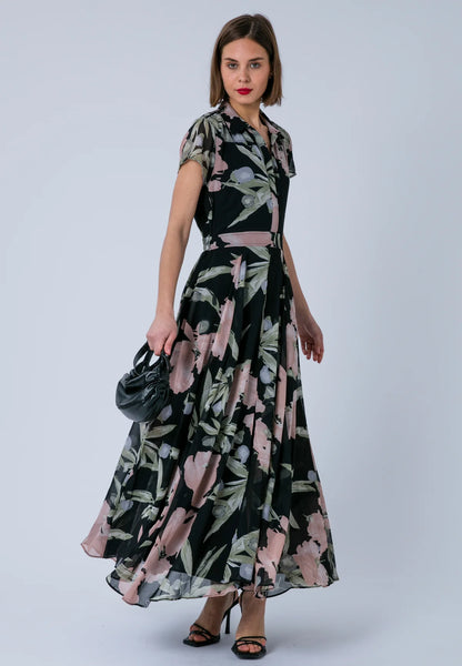 Religion - AVA - Floral shirt dress