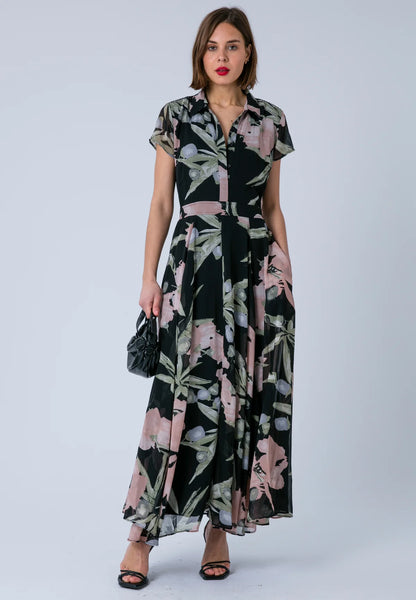 Religion - AVA - Floral shirt dress