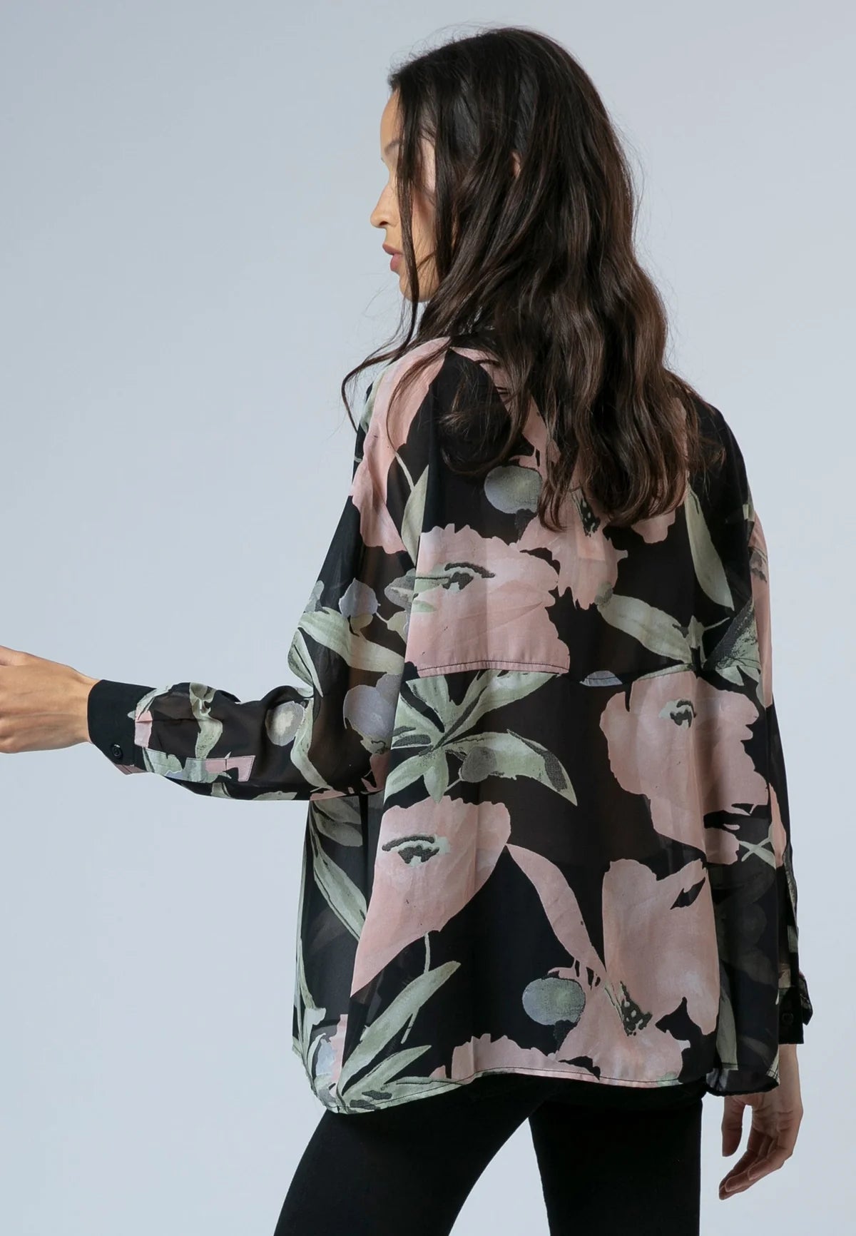 Religion - AVA - Floral oversized shirt