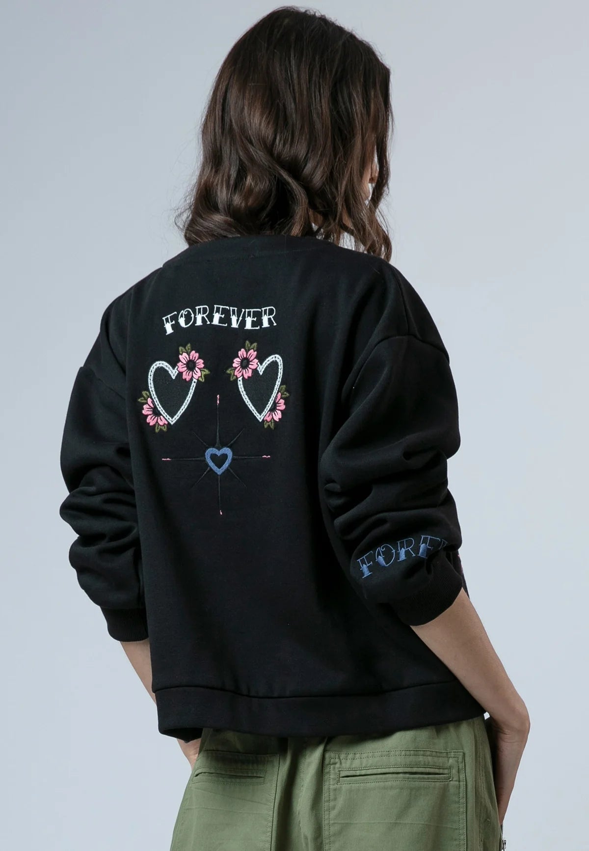 Religion - LOVE - Love forever slogan cardi