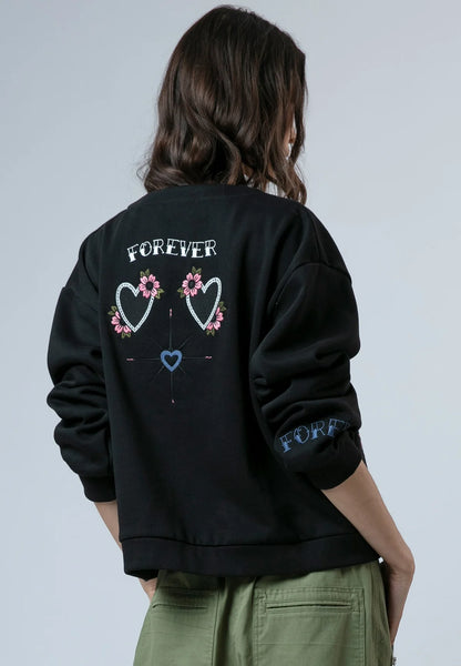 Religion - LOVE - Love forever slogan cardi