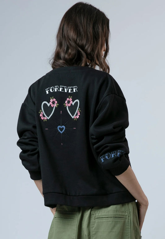 Religion - LOVE - Love forever slogan cardi