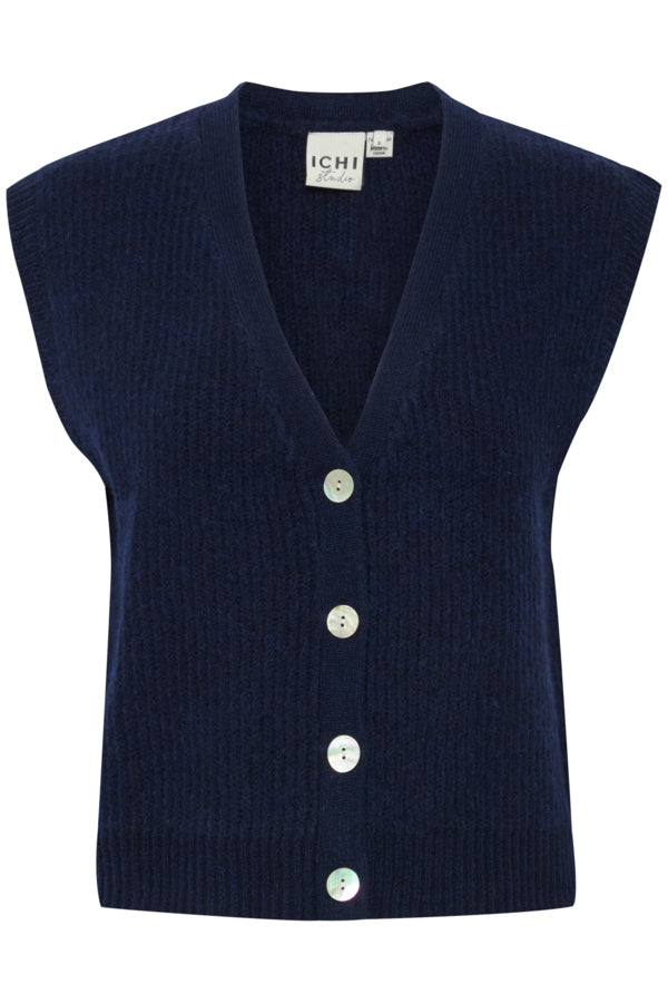 ICHI - POVOKE WA4 - Knitted waistcoat