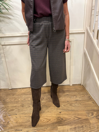 Soya Concept- HEKLA 2 - Houndstooth check culottes