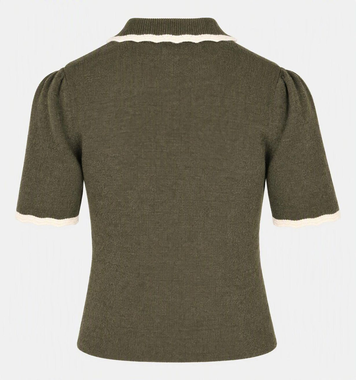 Vero Moda - ELLA - Short sleeve collared knit