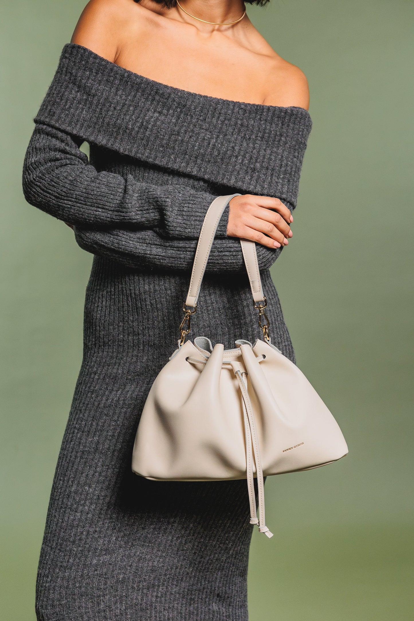 Every other - 12202 - Croc Flap Over Shoulder/ Crossbody