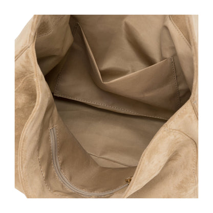 Every Other - 12093 - Faux Suede Single Strap Shoulder Bag