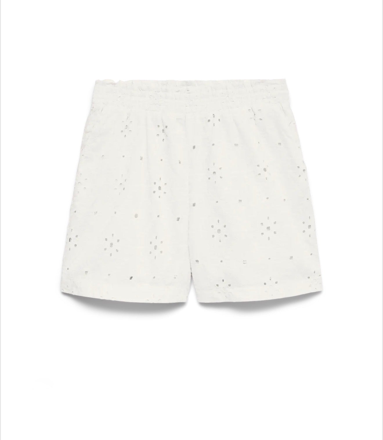 Vero Moda - ELIZA - Broderie anglaise short