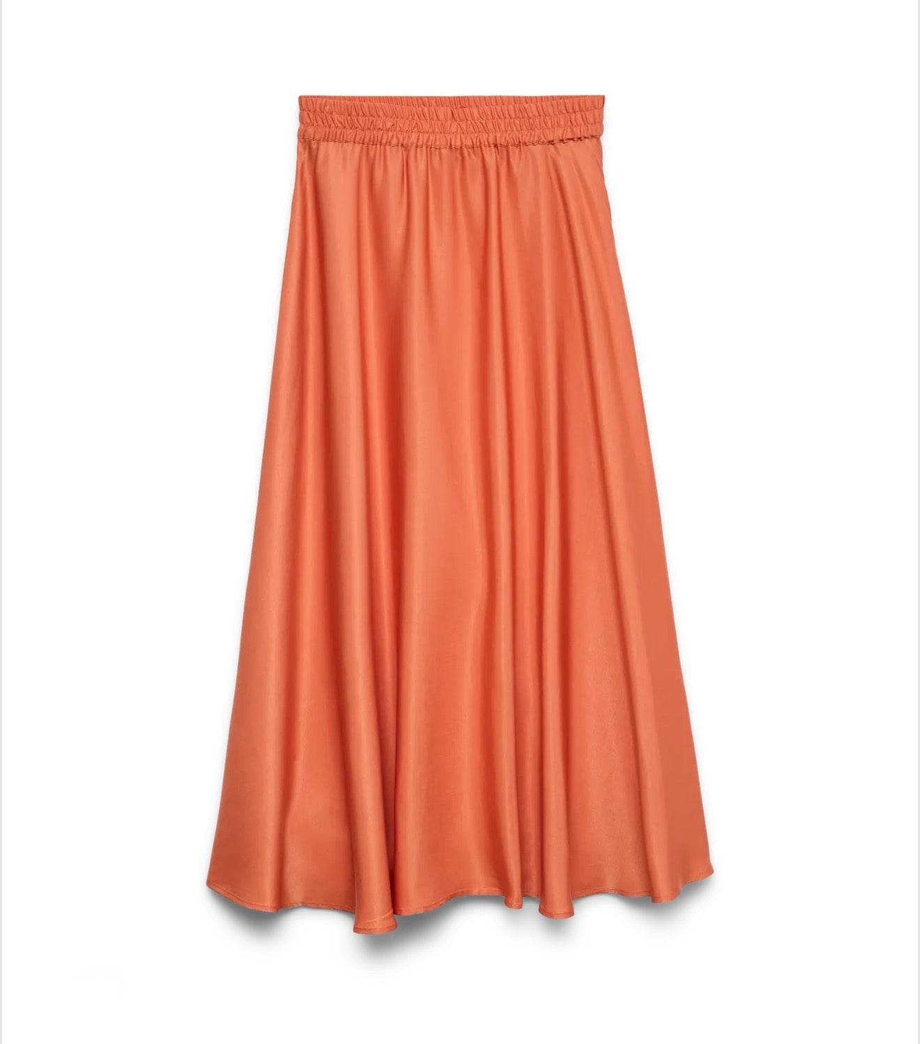 Vero Moda - MIRA - Satin feel ankle length skirt