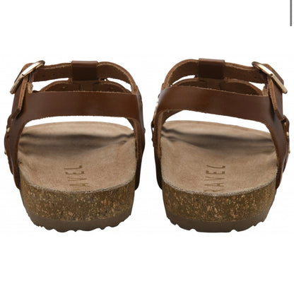 Ravel - BOLAM - Tan Burnish Leather Bolam Gladiator Sandals