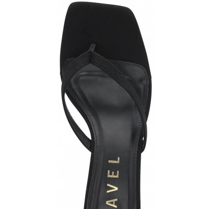 Ravel - CRASTER - Microfibre Craster Toe-Post Mule Sandals