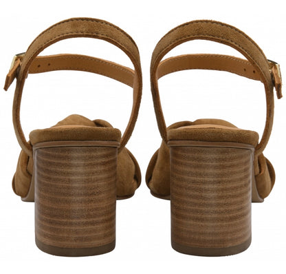 Ravel - BALNE - Tan Suede Balne Block Heeled Sandals