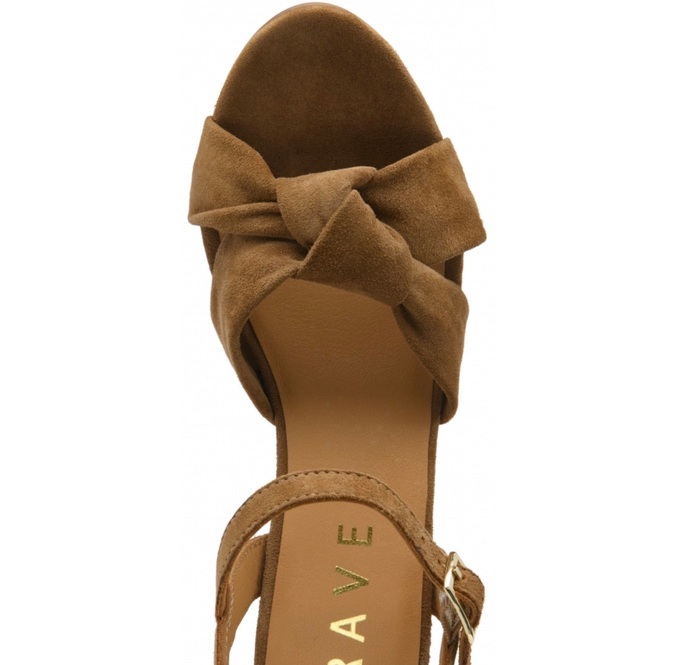 Ravel - BALNE - Tan Suede Balne Block Heeled Sandals