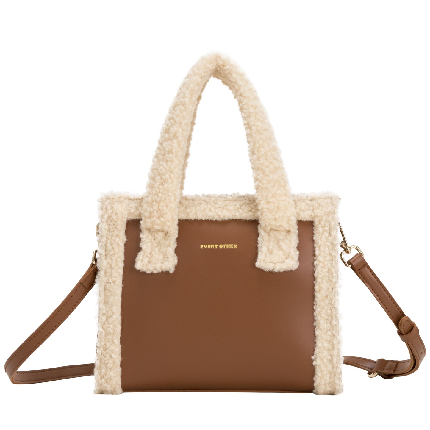 Every Other - 12075 - Square Shearling Grab Bag