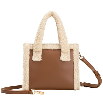 Every Other - 12075 - Square Shearling Grab Bag