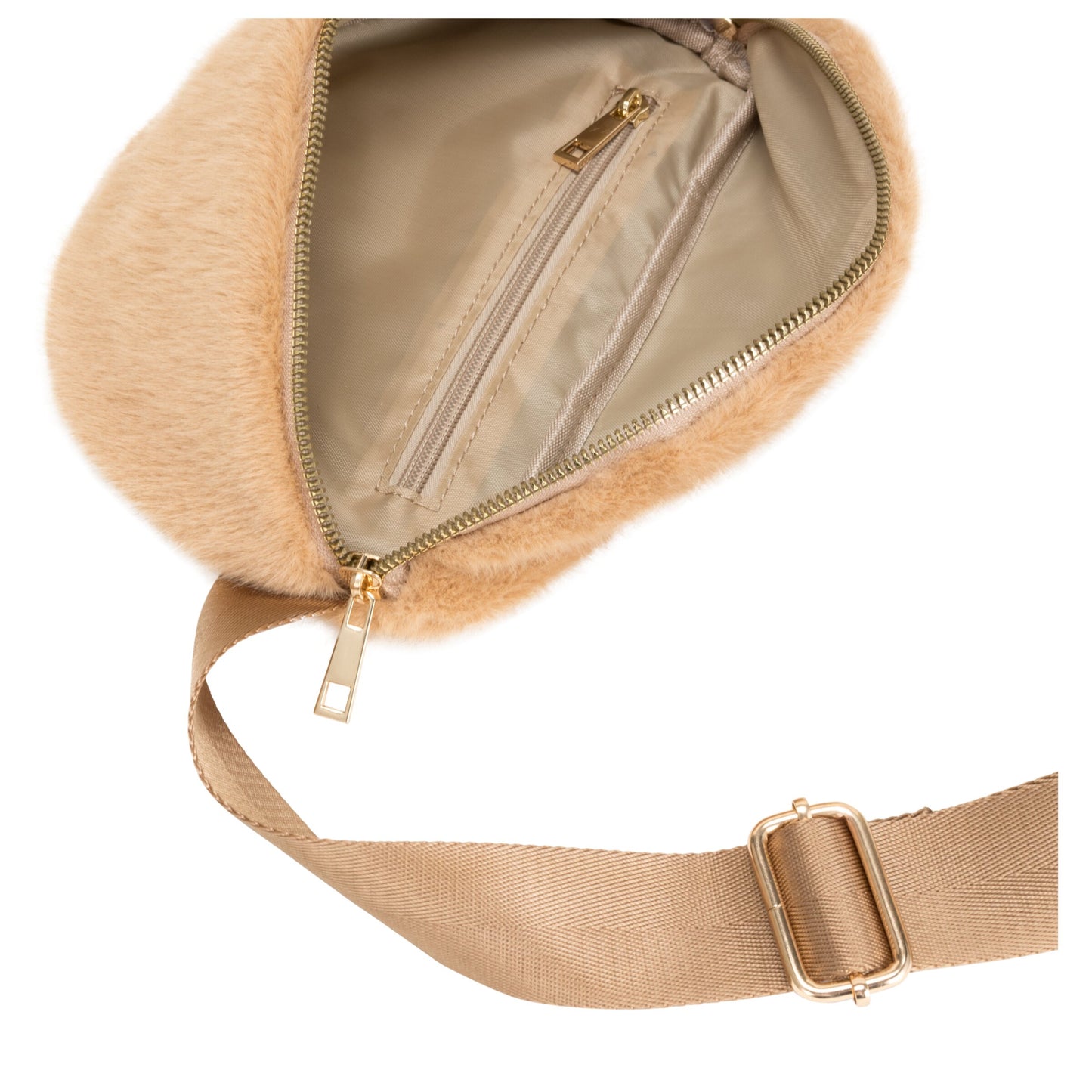 Every Other - 12081 - Faux Fur Sling Bag
