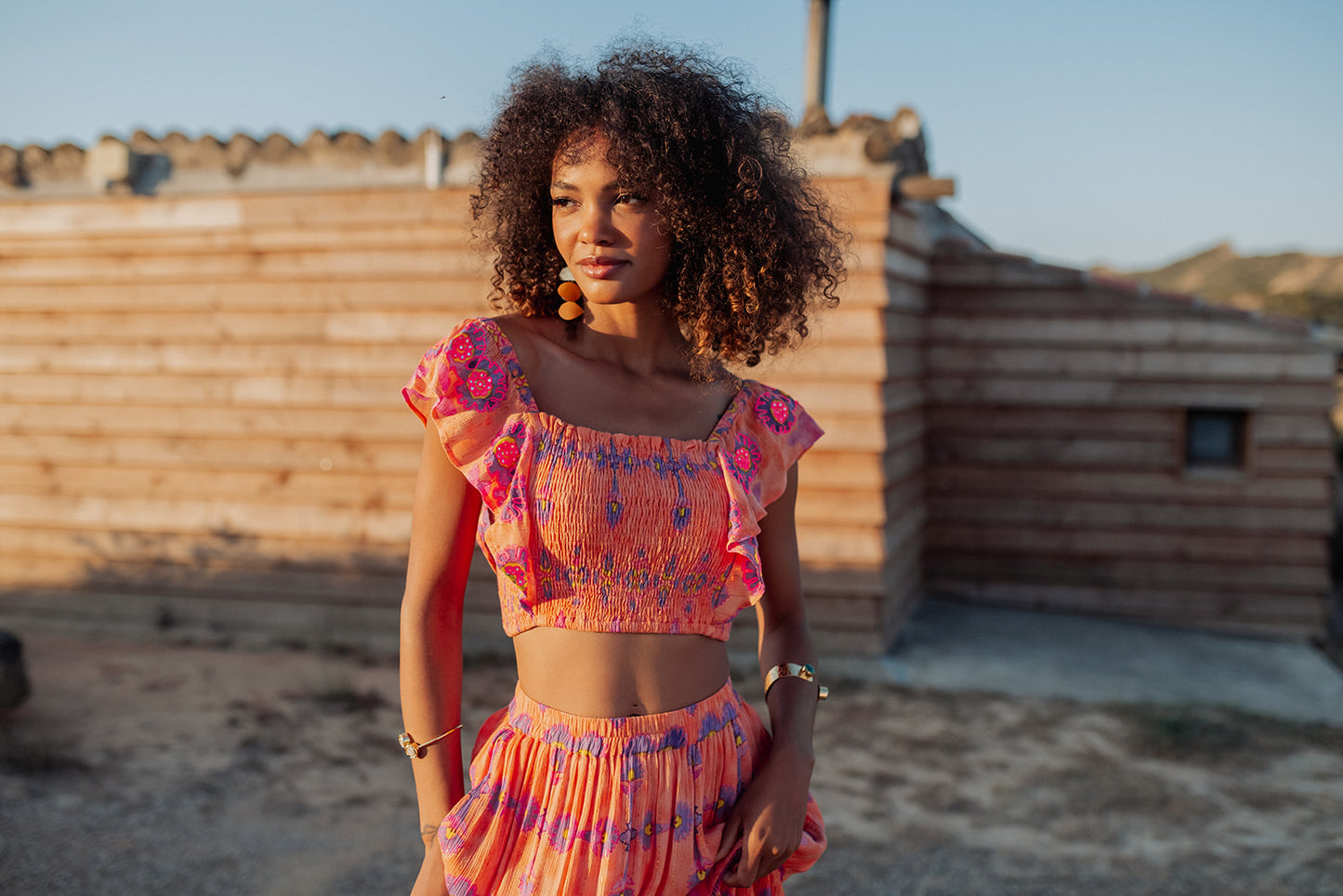 Piti Cuiti - L104 - Elba printed co-ord