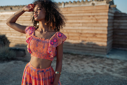 Piti Cuiti - L104 - Elba printed co-ord