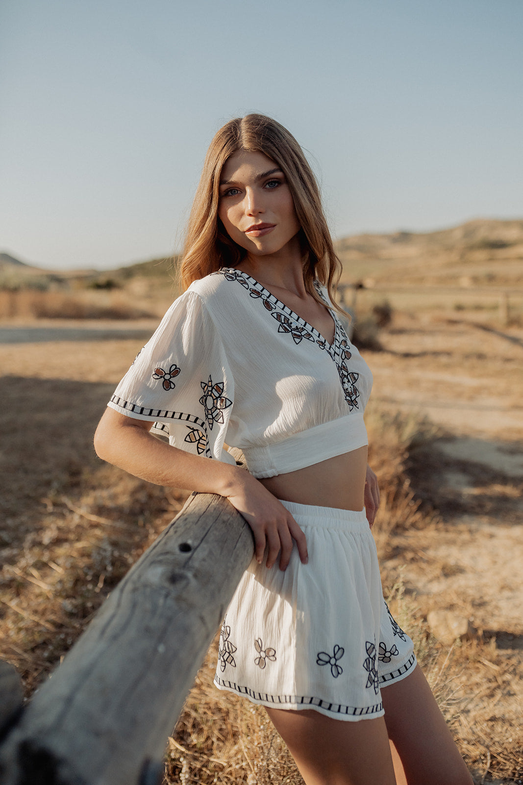 Piti Cuiti - L139 - Saba embroidered co-ord