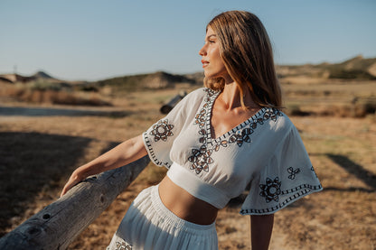 Piti Cuiti - L139 - Saba embroidered co-ord