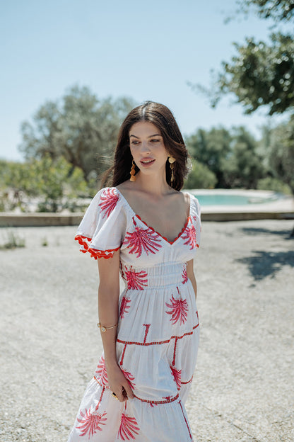 Piti Cuiti - L142 - Maldives midi dress