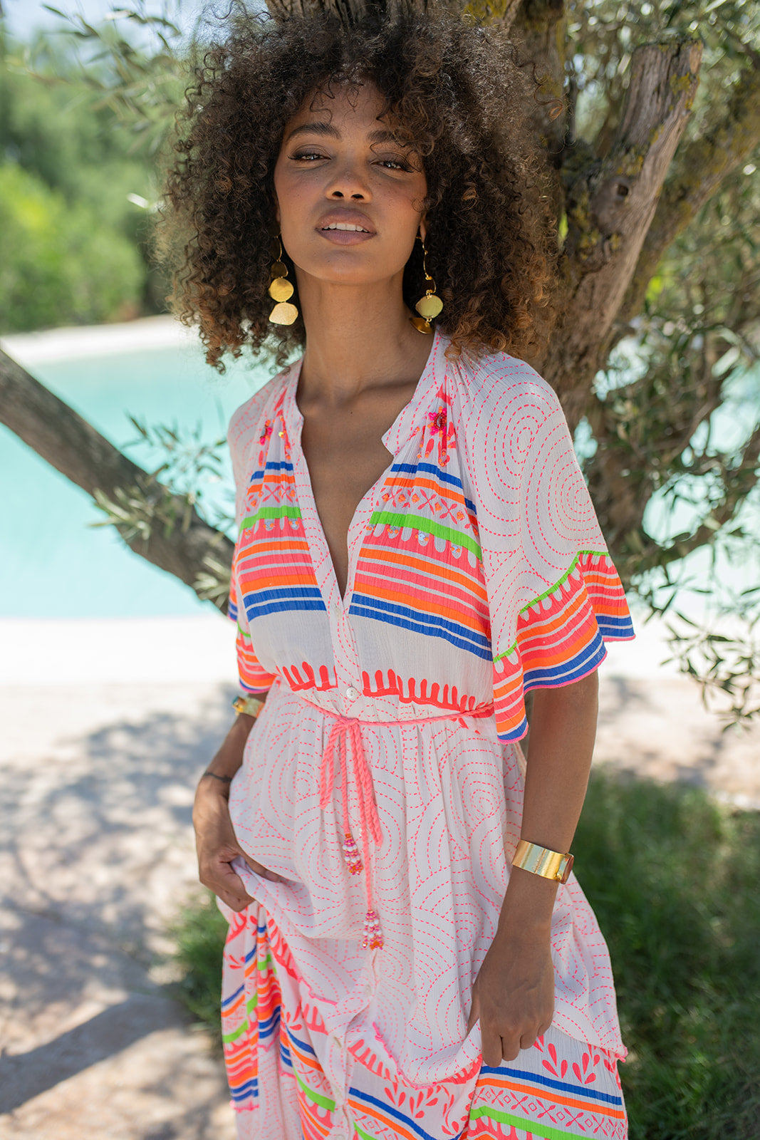 Piti Cuiti - L155 - Cozumel shirt dress