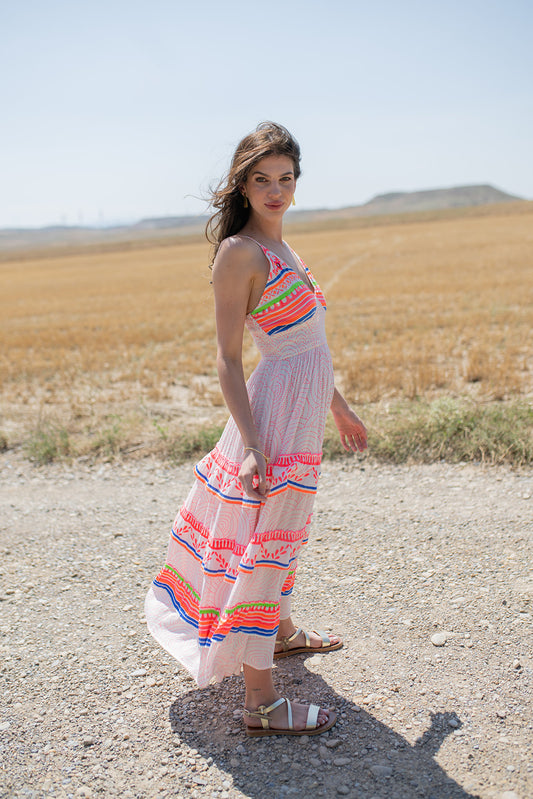 Piti Cuiti - L156 - Cozumel maxi dress
