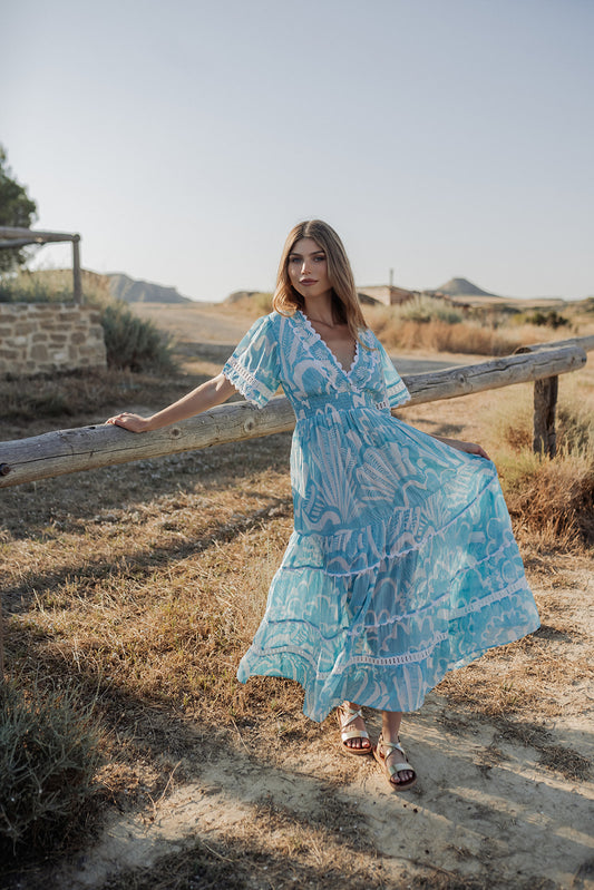 Piti Cuiti - L186 - Shell midi dress