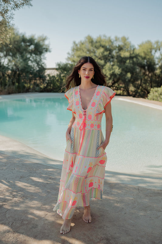 Piti Cuiti - L223 - Tanzania maxi dress