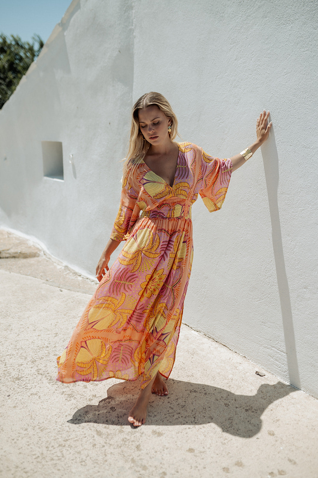 Piti Cuiti - L321 - Marrakech print maxi dress