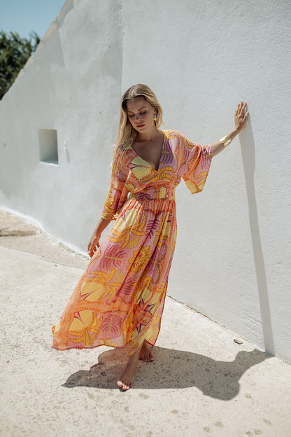 Piti Cuiti - L321 - Marrakech print maxi dress