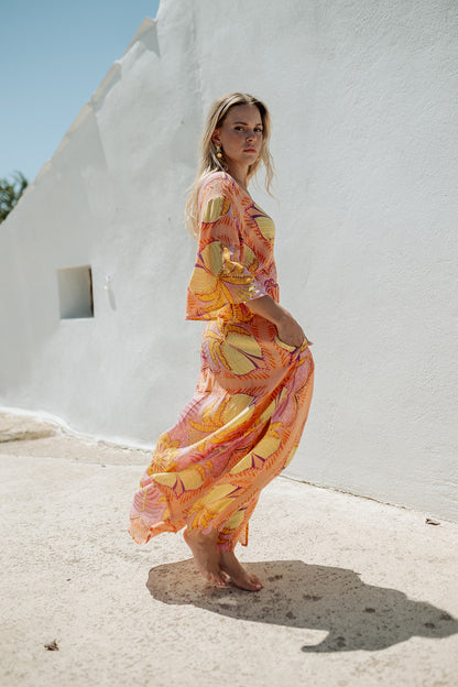 Piti Cuiti - L321 - Marrakech print maxi dress
