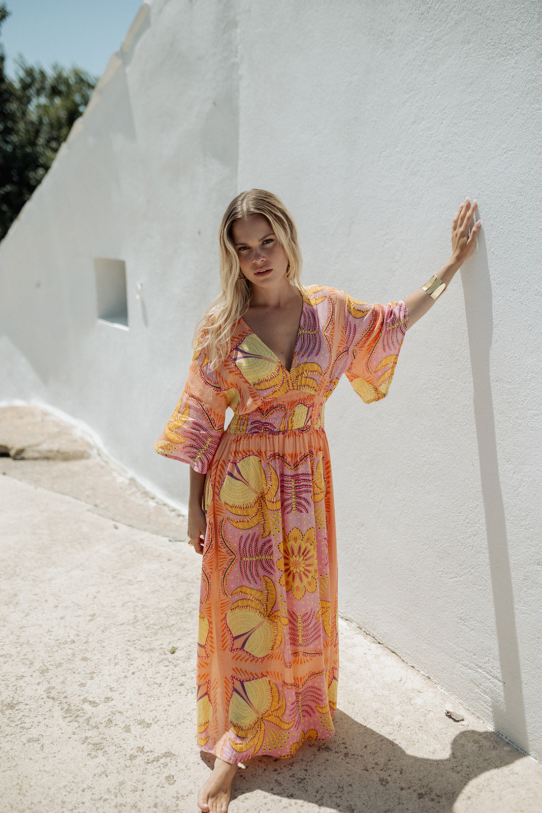 Piti Cuiti - L321 - Marrakech print maxi dress