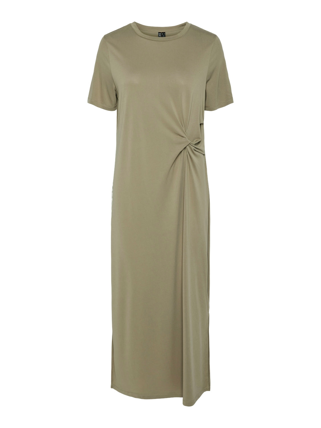 PIECES - ANORA - Knot front midi dress