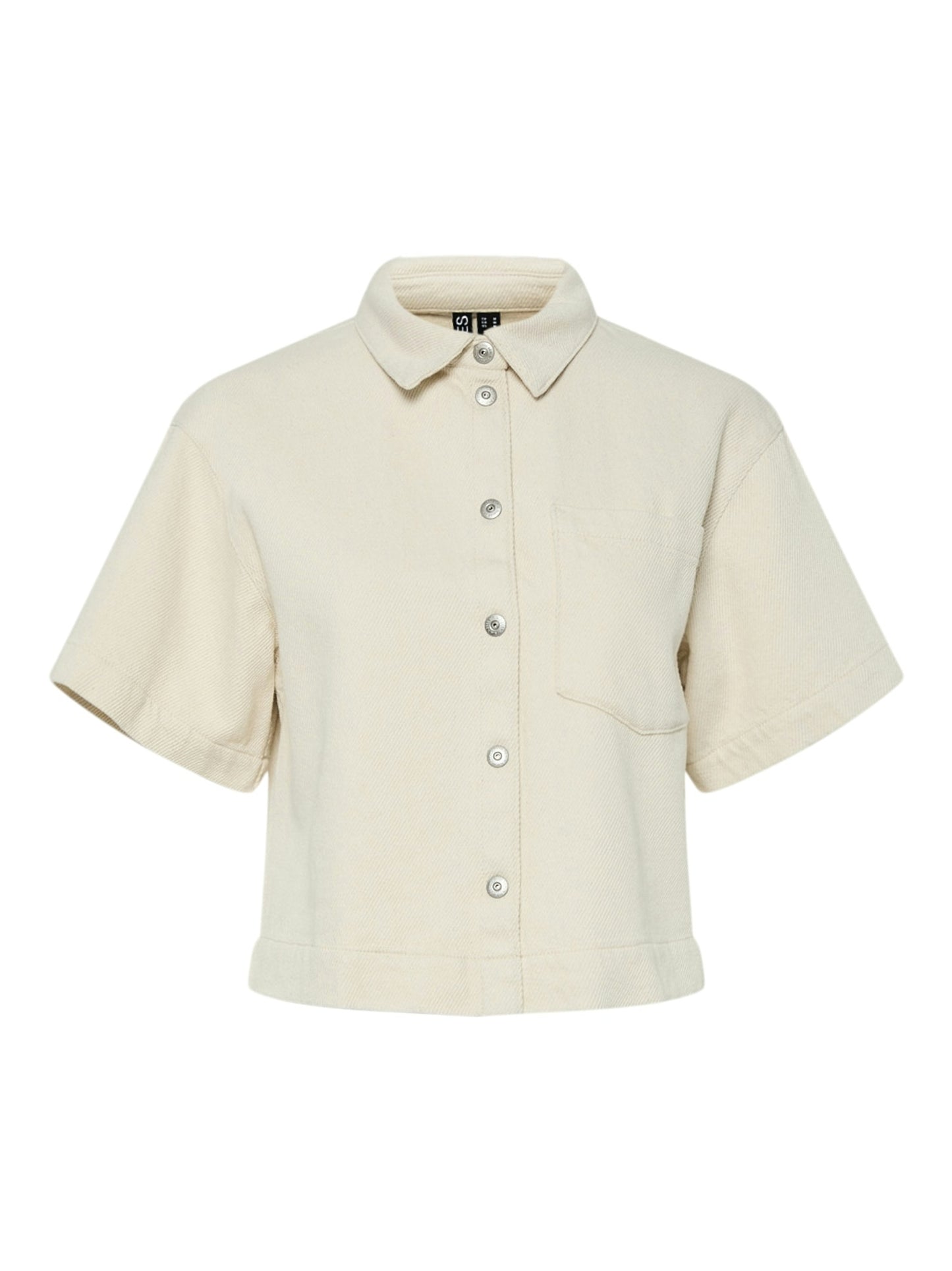 PIECES - SAVANNA - Twill short sleeve jacket