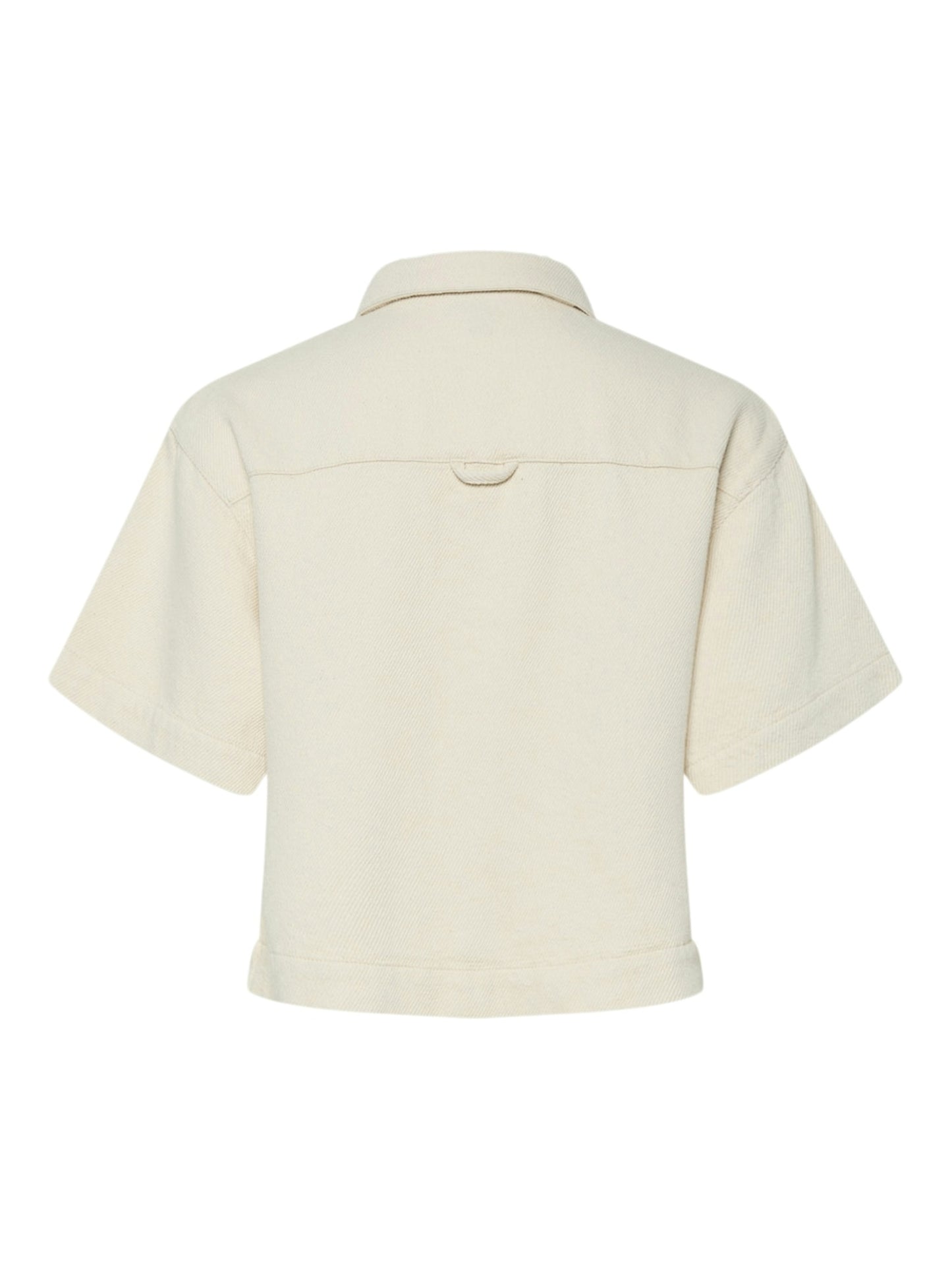 PIECES - SAVANNA - Twill short sleeve jacket