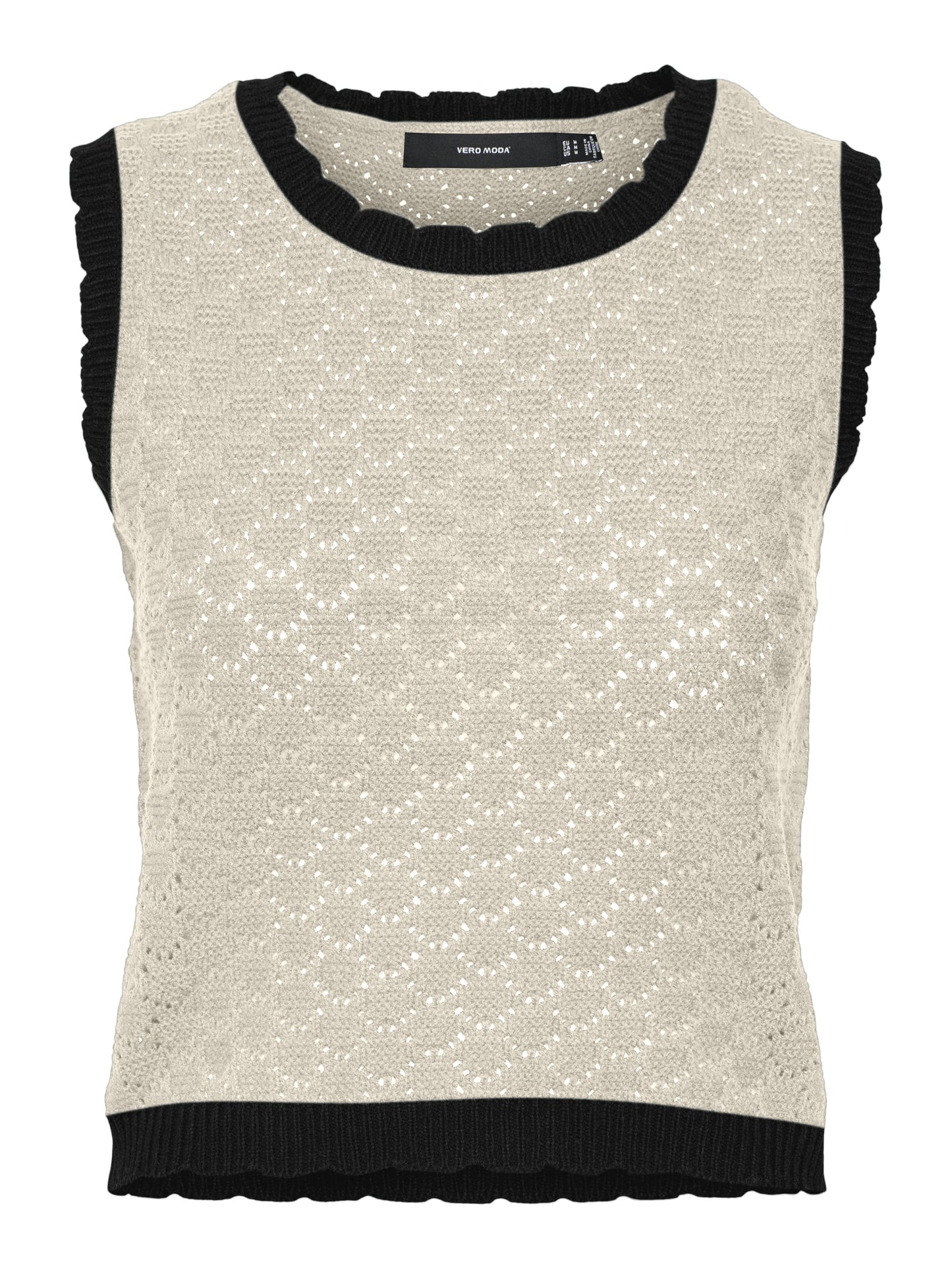 Vero Moda - JACKIE - Trim detail knitted tank top