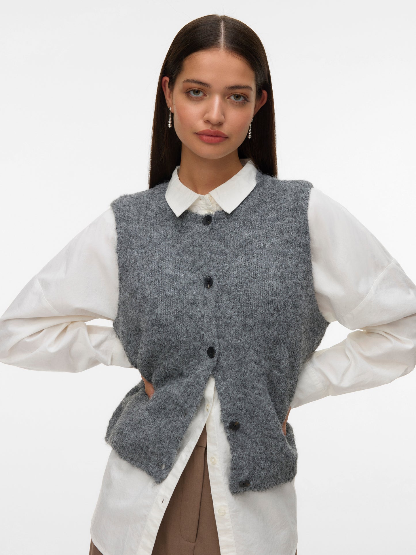 Vero Moda - NOVAH - Knitted waistcoat
