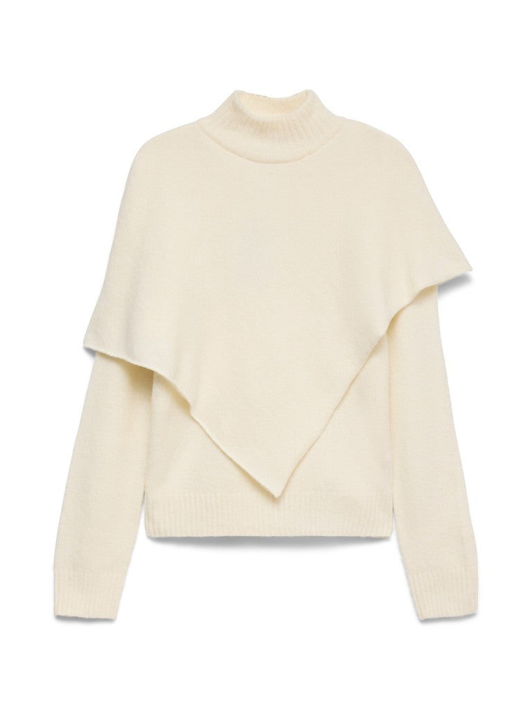 Vero Moda - CAMILA -  High neck cape overlay jumper
