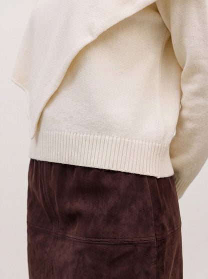 Vero Moda - CAMILA -  High neck cape overlay jumper