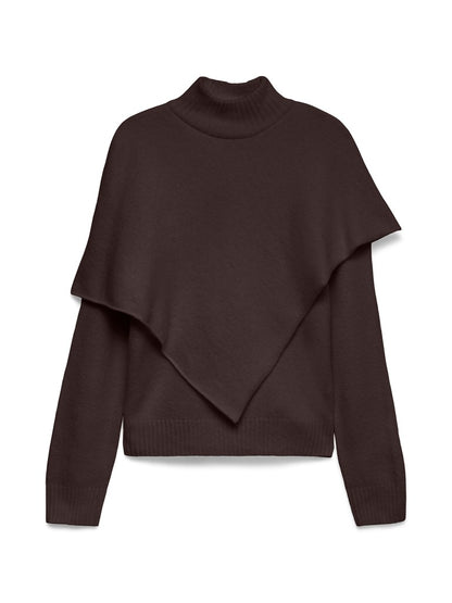 Vero Moda - CAMILA -  High neck cape overlay jumper