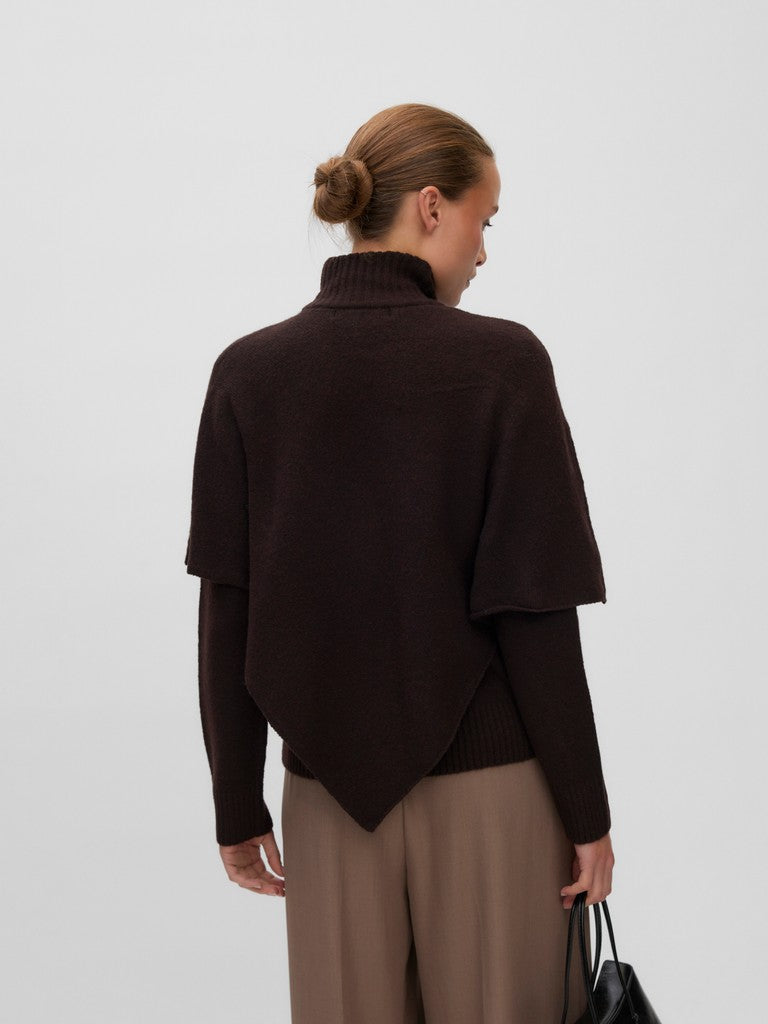 Vero Moda - CAMILA -  High neck cape overlay jumper