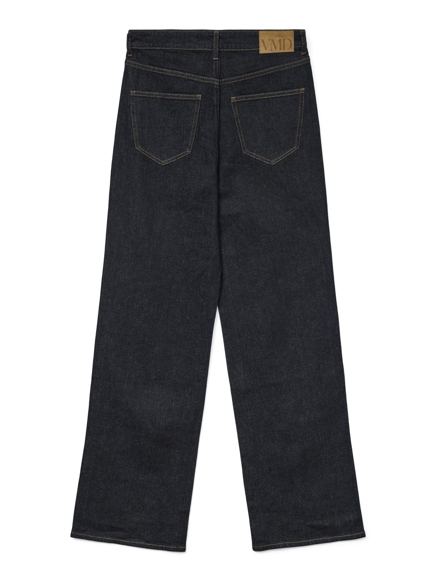 Vero Moda - TESSA - Wide leg high rise dark denim jeans