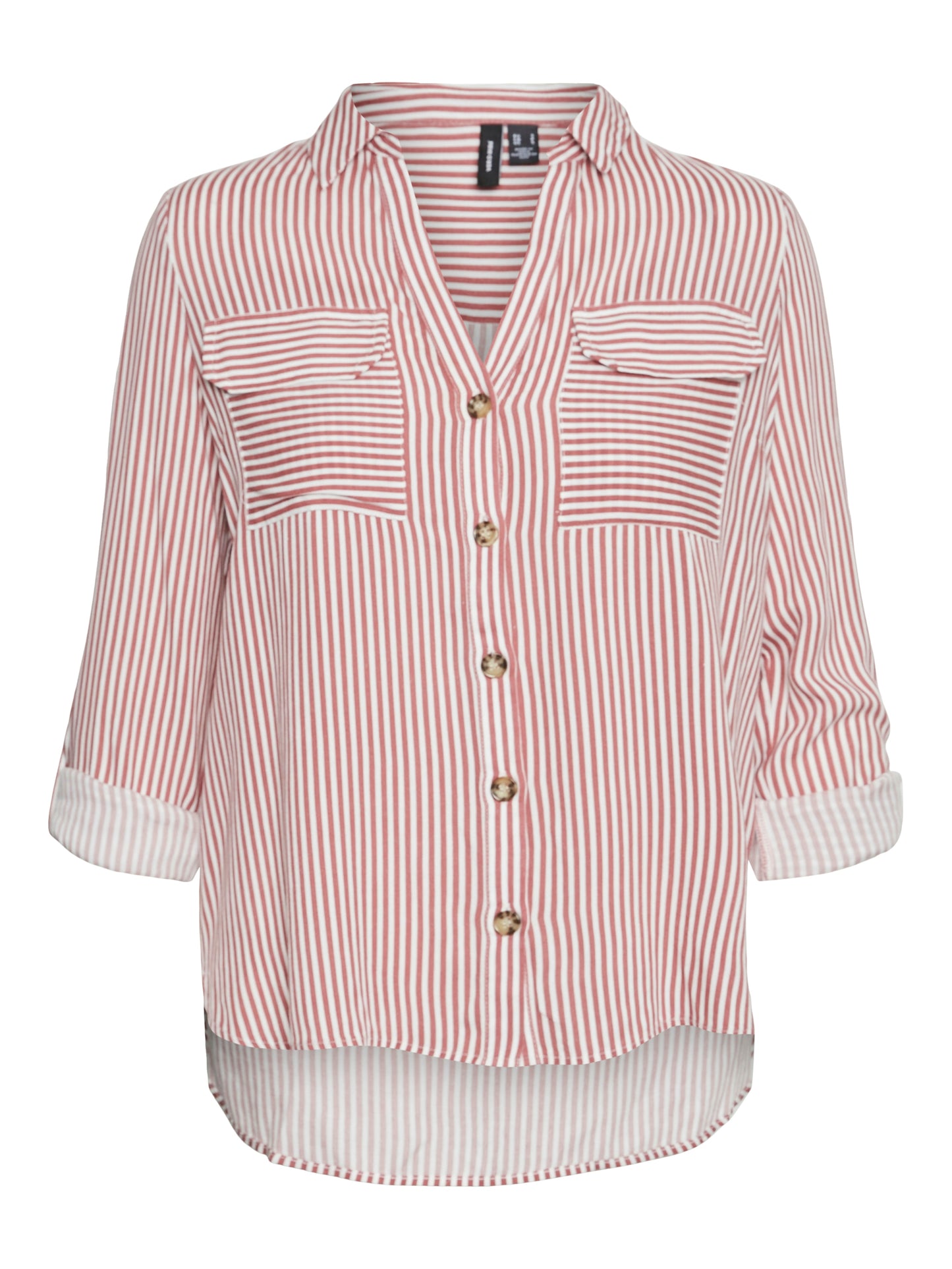 Vero Moda - BUMPY - Stripe front pocket shirt